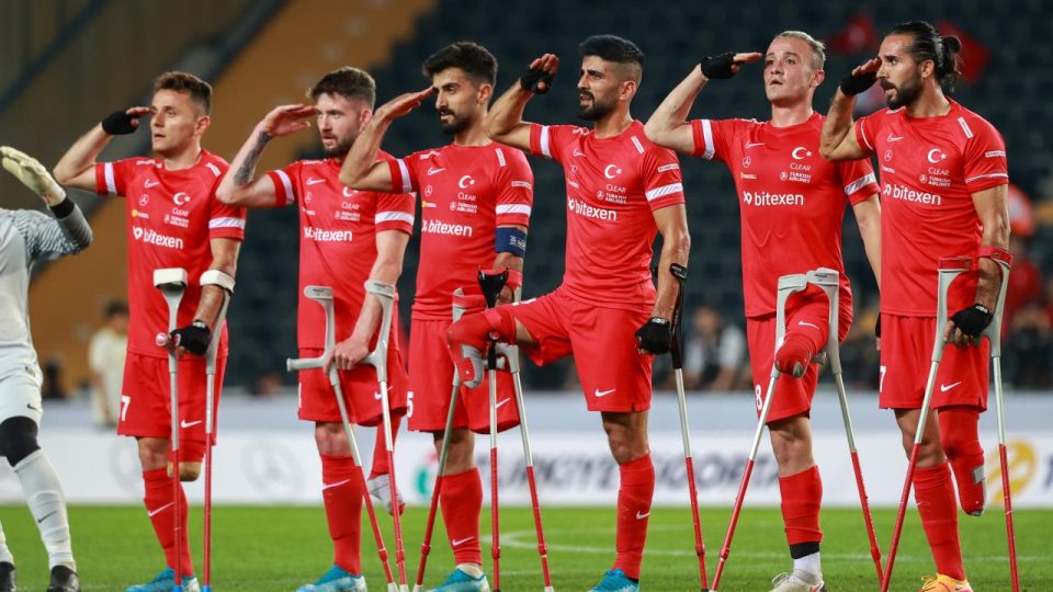 Ampute Futbol Milli Takımı’ndan mükemmel başlangıç