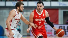 12 Dev Adam Dünya Kupası Elemeleri'nde İsviçre'yi 85-60 yendi
